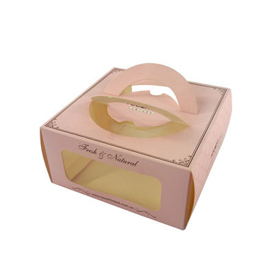 Lớp thực phẩm MDF EPE Hộp bao bì thực phẩm tùy chỉnh Cửa sổ nhựa
