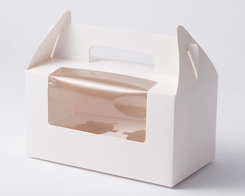 Lớp thực phẩm MDF EPE Hộp bao bì thực phẩm tùy chỉnh Cửa sổ nhựa