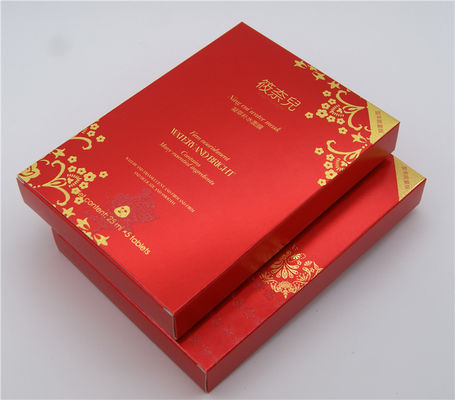 Hộp bao bì mỹ phẩm các tông 350gsm dùng một lần Logo tùy chỉnh
