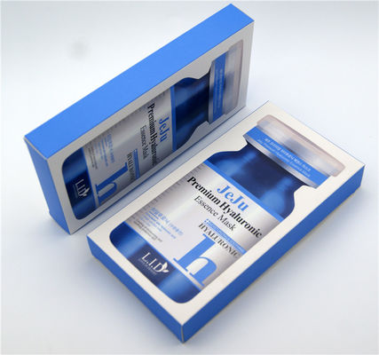 Mặt nạ tinh chất Bảng bạc 300gsm Hộp mỹ phẩm in Logo in
