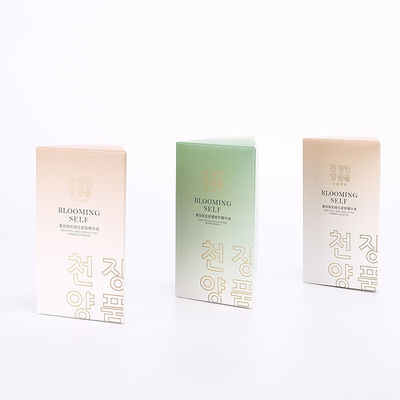 Gấp giấy nghệ thuật C1S Hộp giấy mỹ phẩm Các tông Bao bì mỹ phẩm