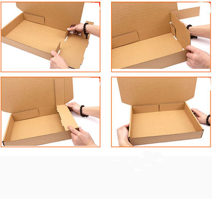 Gấp lại sóng PMS Quần áo Hộp quà tặng Logo tùy chỉnh Người gửi thư Vận chuyển