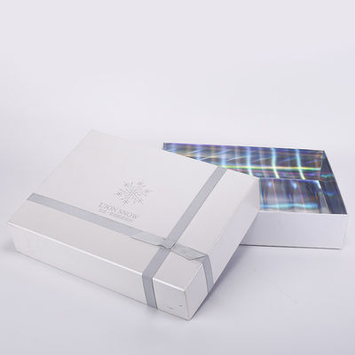 1100g Bảng xám Hộp đựng quần áo Trang phục 128gsm Giấy nghệ thuật trắng