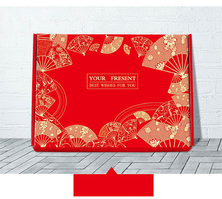Kraft sóng rỗng 350g hộp giấy in để vận chuyển thư