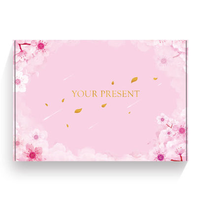 In offset sóng CMYK Hộp vận chuyển mỹ phẩm 28 * 15 * 6cm