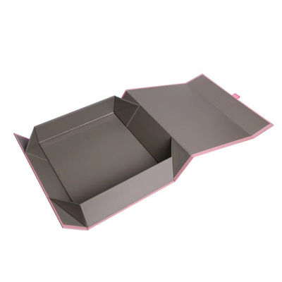 Hộp quà tặng bìa cứng 128gsm C1S lớn có thể tái chế với ruy băng