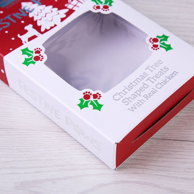 Trình bày sáng tạo Bao bì CMYK Hộp quà tặng có cửa sổ Logo tùy chỉnh
