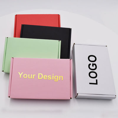 Áo sơ mi gợn sóng Hộp bao bì tái chế In màu Pantone