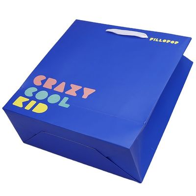 Túi giấy có thể in C1S với tay cầm dây