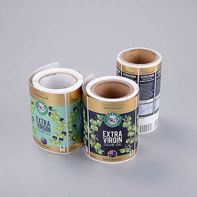 Keo dán sản phẩm BOPP Nhãn dán hình tròn có thể in chống tia UV