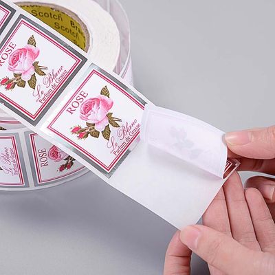 Keo dán sản phẩm mỹ phẩm nhiệt CMYK PMS Nhãn tùy chỉnh