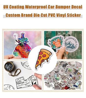 Tròn không thấm nước Bóng Nhãn tùy chỉnh Nhãn cuộn In Logo Thương hiệu