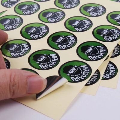 Keo dán Die Cut CMYK Pantone Logo Nhãn Sticker In tùy chỉnh