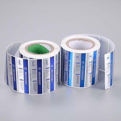 Giấy dán nhãn tùy chỉnh Polypropylene màu đốm vuông Đa phong cách