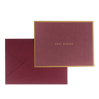 Matte Glossy CMYK Pantone Thẻ quà tặng Giáng sinh Thân thiện với môi trường
