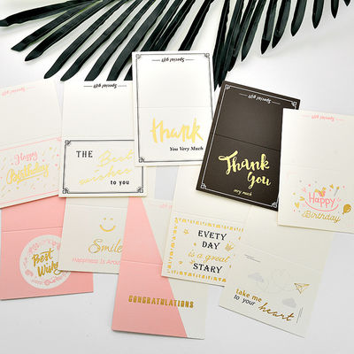 Matte Glossy CMYK Pantone Thẻ quà tặng Giáng sinh Thân thiện với môi trường
