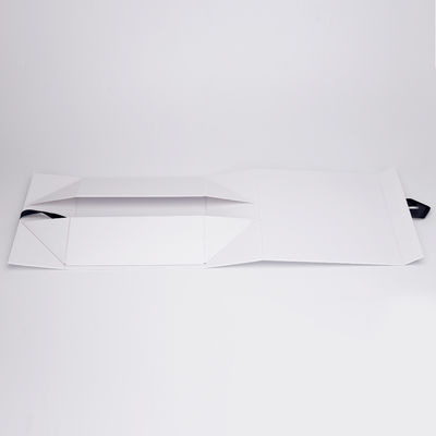 Gấp Magnetic 185g Hộp bao bì màu trắng cho quần áo