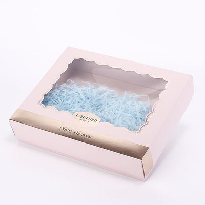 80gsm 350gsm Kraft Giấy C1S Hộp quà màu hồng cho bao bì quần áo