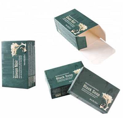 Hộp bao bì xà phòng các tông 350gsm tái chế In nổi