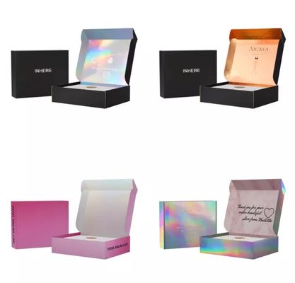 Các tông OEM CMYK Trang điểm Trang sức Hộp quà cho Vận chuyển Máy bay