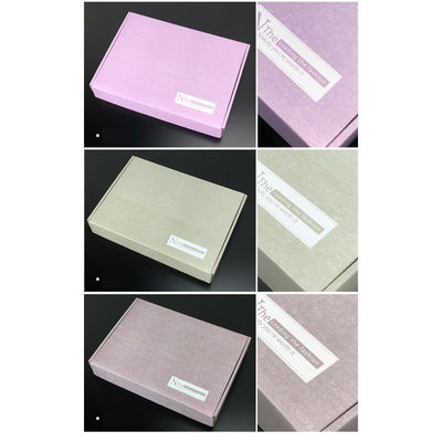 Sang trọng có thể gập lại 25 * 12 * 7cm Hộp các tông sóng